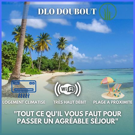 Apartmán Dlo Doubout Les Pieds Dans L'Eau Sainte-Anne  Exteriér fotografie